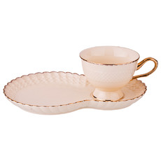 ЧАЙНЫЙ НАБОР НА 1 ПЕРСОНУ (Фарфор) «АЙЛА» 2 ПР. 250 МЛ.